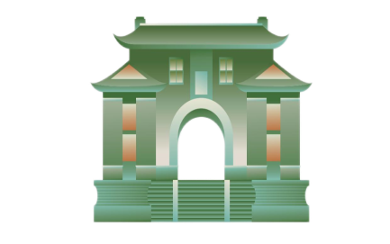 拱门插画